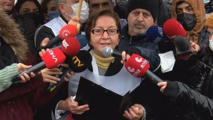 İSTANBUL'DA DA SAĞLIK ÇALIŞANLARI GREVDE