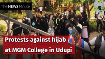 Karnataka Hijab Row: Fresh protest in Udupi