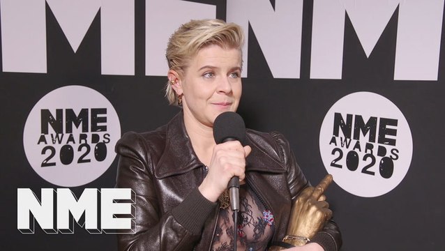 Robyn laughs about her complicated songwriting process at the NME Awards 2020