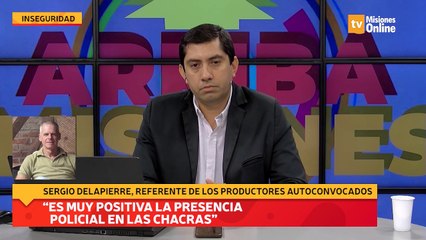 “Es muy positiva la presencia policial en las chacras”