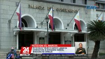 Petisyon ni Tiburcio Marcos laban sa kandidatura ni Bongbong Marcos, ibinasura ng Comelec | 24 Oras
