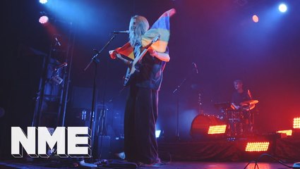 Girl In Red walks on stage in London