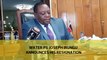 Water PS Joseph Irungu announces his resignation
