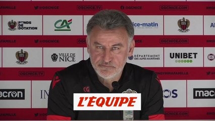 Galtier : « Aucun message à faire passer » - Foot - Coupe - Nice