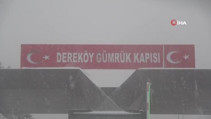Kırklareli'nin yüksek kesimlerinde kar yağışı
