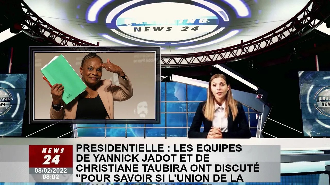 Président : les équipes de Yannick Jadot et Christiane Taubira discutent "pour savoir si une coaliti