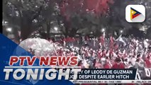 Proclamation rally of Leody de Guzman pushes through despite earlier hitch | via Rod Lagusad