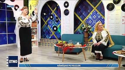 Nina Stamate - Fir-ai tu sa fii de dor (Ramasag pe folclor - ETNO TV - 21.01.2022)