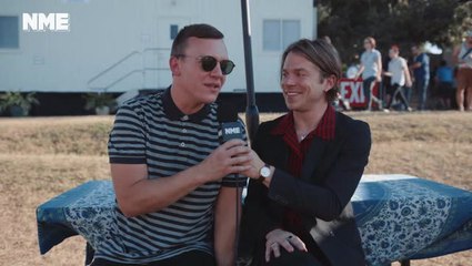 Austin City Limits 2016: 90 second interview with Cage The Elephant