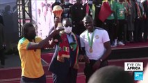 'Proud of our Lions': Ecstatic crowds greet victorious Senegal on AFCON return