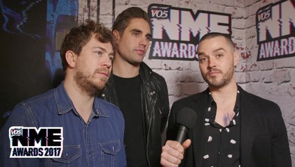 Busted on their love for Metallica - VO5 NME Awards 2017