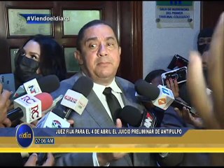 #ElDia / Juez fija para el 4 de abril el juicio preliminar del caso Antipulpo/ 8 febrero 2022