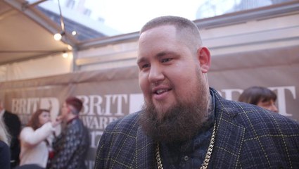 Rag N Bone Man looks back on his huge success and ahead to his next album at the Brit Awards 2017