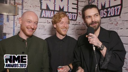 Biffy Clyro predict next year's Godlike Genius - VO5 NME Awards 2017