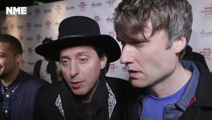 NME AWARDS 2016: Watch The Libertines Discuss Their New Album Plans