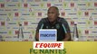 Moutoussamy et Castelletto absents contre Bastia - Foot - Coupe - nantes