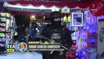 García Harfuch destaca la disminución de delitos en la CDMX