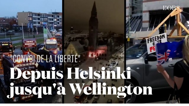 Aux quatre coins du monde, des anti-mesures sanitaires s'inspirent des convois canadiens