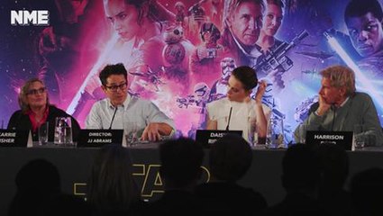 Download Video: Star Wars The Force Awakens London Press Conference: JJ Abrams Discusses Female Roles In Star Wars