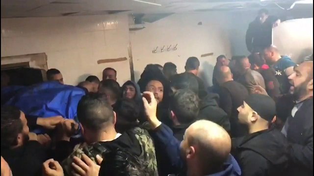 تشييع ثلاثة فلسطينيين قتلوا برصاص الجيش الإسرائيلي في الضفة الغربية