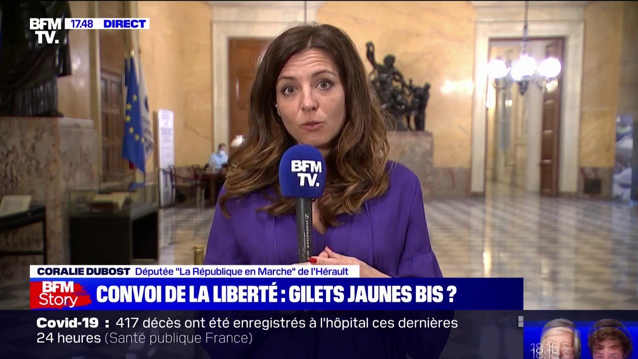 "Convoi de la liberté": pour la députée LaREM Coralie Dubost, "les revendications ne sont pas bien identifiées ni claires"