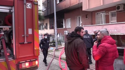 Son dakika haber! Evde çıkan yangında 2 kişi dumandan etkilendi