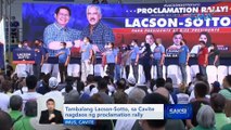 Tambalang Lacson-Sotto, sa Cavite nagdaos ng proclamation rally | Saksi