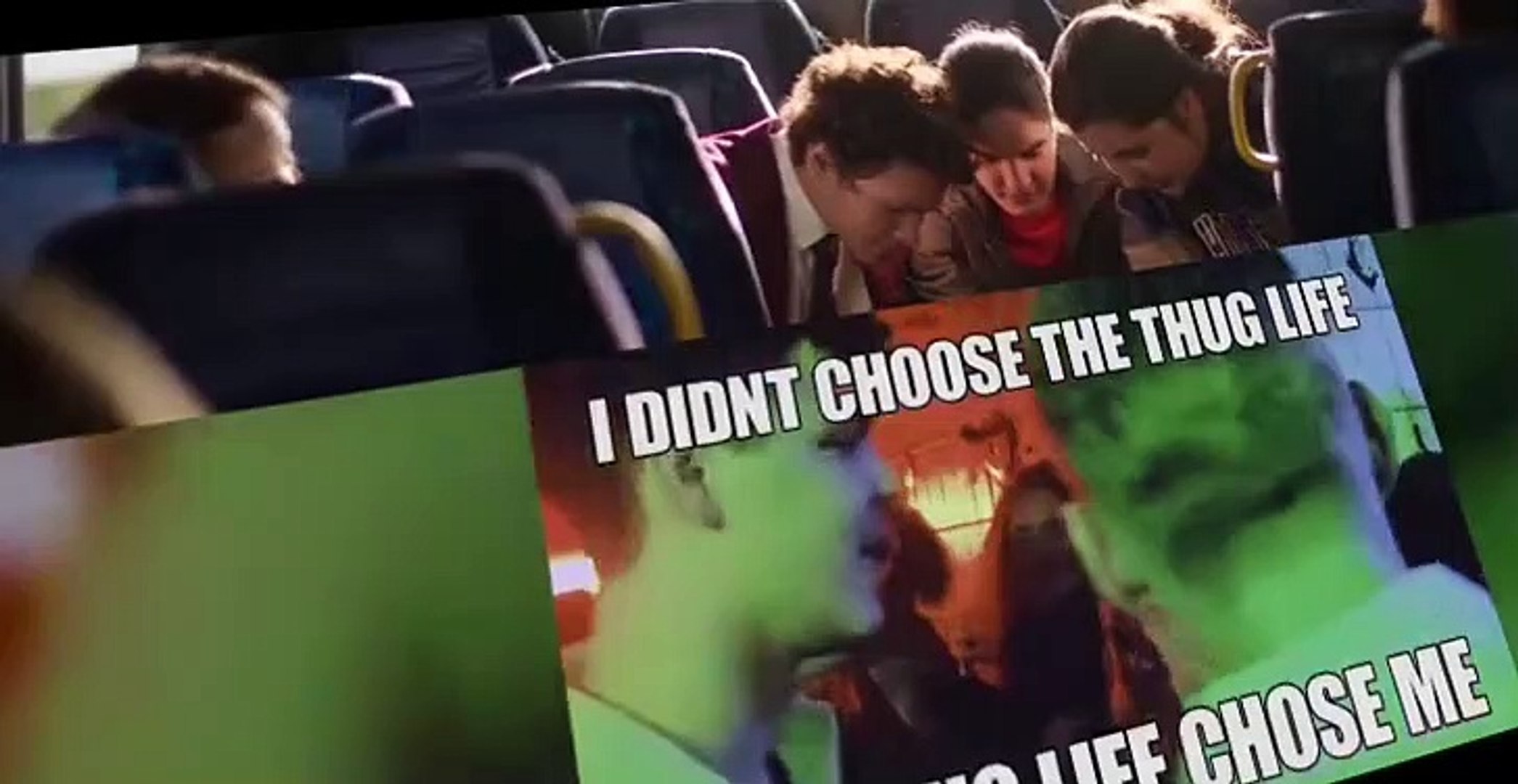 I didn't choose the thug life, the thug life chose me 🤘🏻🥱, image size:2091x1080