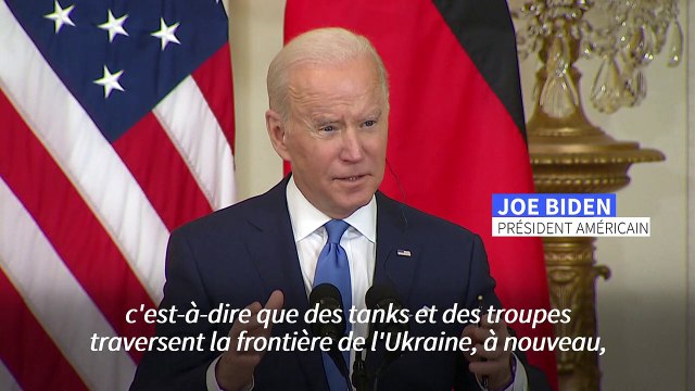Si la Russie envahit l'Ukraine, il n'y aura plus de gazoduc Nord Stream 2 (Biden)
