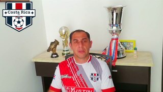 DT de la Selección Nacional de Costa Rica Hugo Robles.