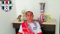 DT de la Selección Nacional de Costa Rica Hugo Robles.