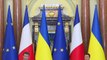 Crisis entre Rusia y Occiente | Macron se reúne en Kiev con Volodímir Zelenski