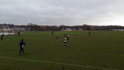 Halifax Town in action on the training pitch