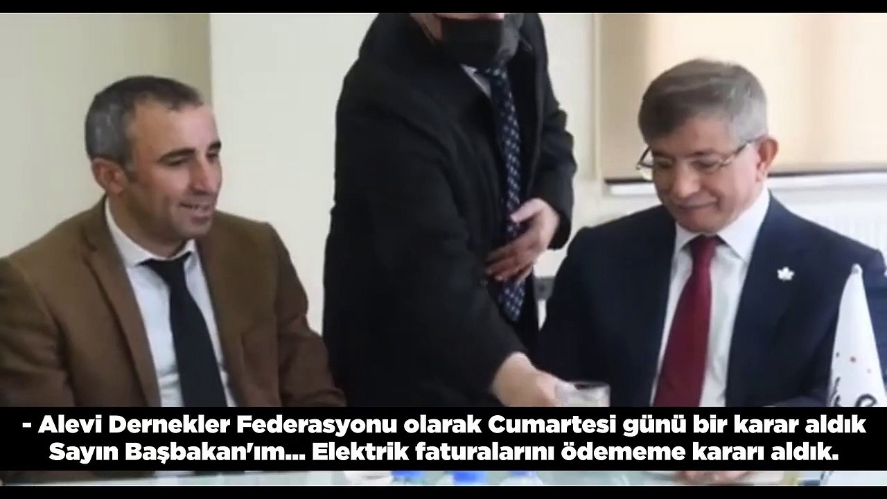 Davutoğlu, Alevi Dernekleri Federasyonu Başkanı Celal Fırat ile görüştü: Böyle bir irfan, hikmet ocağına ticarethane muamelesi yapılamaz
