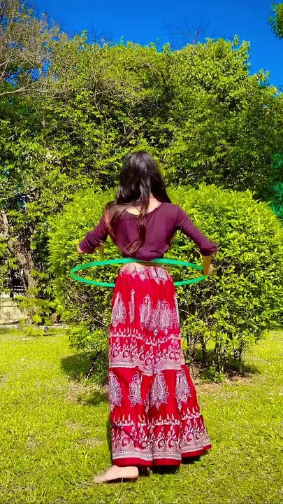 @rahulsharma.rg sir Tried Your Choreo With My Hoop   With My Glossy Green Hoop From @hulahoopsindia   Get this Beautiful hulaHoop from @hulahoopsindia & Use My Code 'DDOLL' To Get Flat 7.5% off on @hulahoopsindia #cla