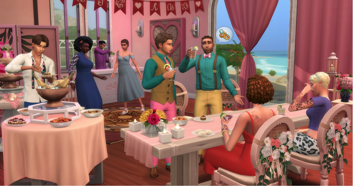 THE SIMS 4 |  My Wedding Stories Game Pack - Official Reveal Trailer  (PS4)