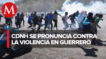CNDH llama al diálogo entre autoridades y normalistas de Ayotzinapa