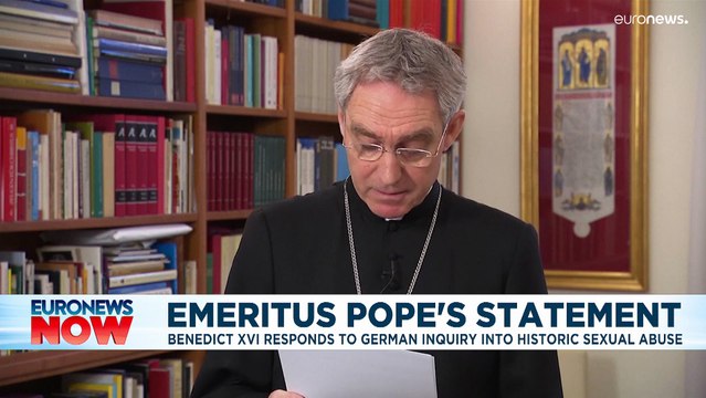 Ex-pope Benedict XVI asks for pardon over sex abuse scandal but denies wrongdoing