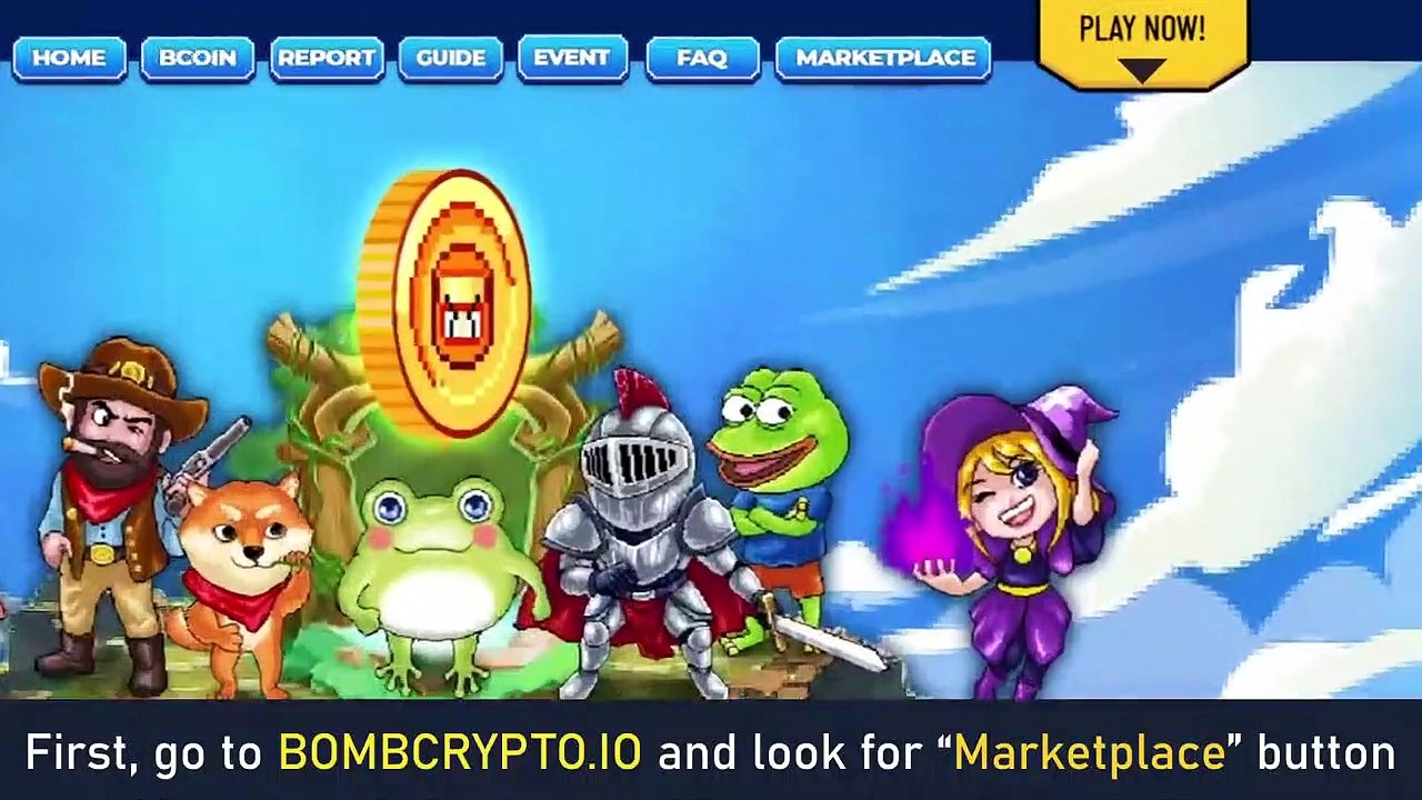 Guideline MARKETPLACE Bombcrypto