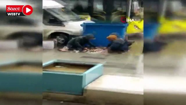 Önce dilendiler sonra da vatandaşlarla dalga geçtiler