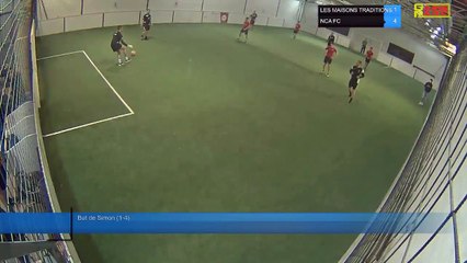 But de Simon (1-4) - LES MAISONS TRADITIONS Vs NCA FC - 08/02/22 19:00 - LIGUE 3