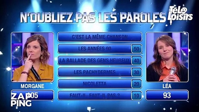 N'oubliez pas les paroles : Nagui offre un joli cadeau à la Maestro après son élimination