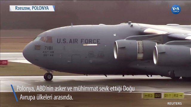 ABD’den Polonya’ya Asker ve mühimmat Sevkiyatı Sürüyor