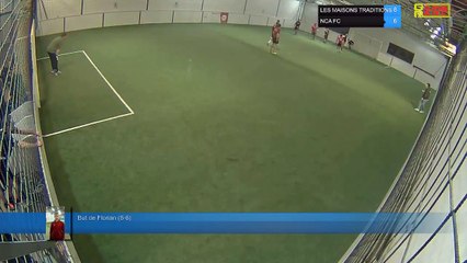 But de Florian (8-6) - LES MAISONS TRADITIONS Vs NCA FC - 08/02/22 19:00 - LIGUE 3