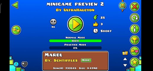 MINIGAME PREVIEW 2 (Geometry Dash)