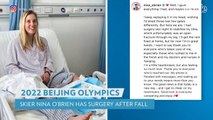Skier Nina O'Brien Undergoes Surgery After Crash at Beijing Olympics: 'I'm a Little Heartbroken'