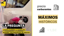 ¿Hasta cuándo la gasolina seguirá tan disparada de precio?