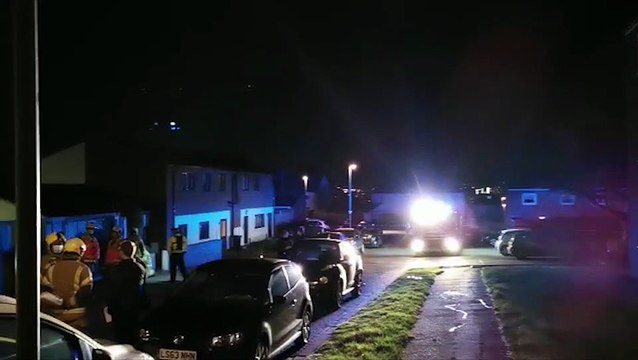 Breaking news: Police seal off Northampton street