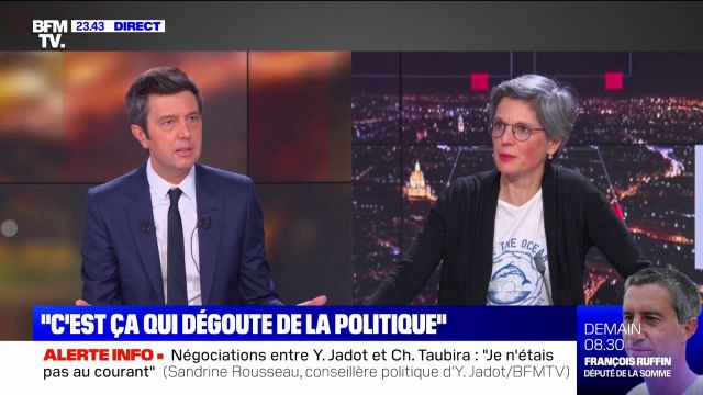 Pour Sandrine Rousseau, la proposition d'une Assemblée constituante est un appel fort à Jean-Luc Mélenchon