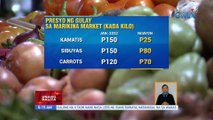 Presyo ng mga gulay sa Marikina Market, bumaba | UB